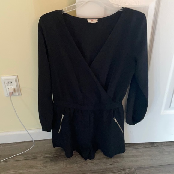 one clothing Pants - Black Romper